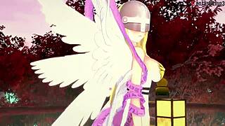 Angelwomon Evolves And Gets Fucked In Pov! 3D Cartoon Anime Hentai Fantasy Action!