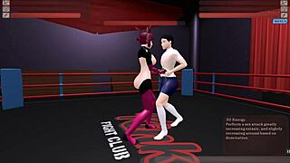 kinky hentai wrestling in fight club game ep 1