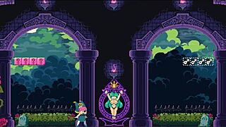 像素风巫女色情游戏，怪物大屌乳交加脸射，第13集