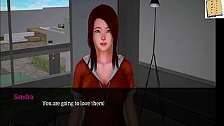 My new family episode 89 features redhead with big tits