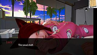 My new family episode 89 features redhead with big tits