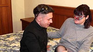 i lick my wife's pussy and ass in nylon stockings