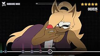 Beatbanger Surprise Guests: Furry Characters in Intense Action