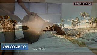 bored african step sister gets her pussy drilled