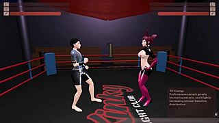 kinky hentai wrestling in fight club game ep 1