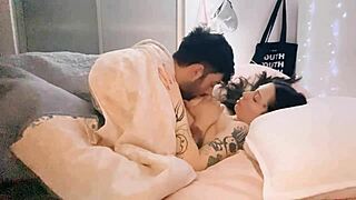 Latina Couple Fucks To Orgasm