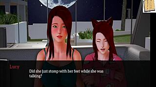 My new family episode 89 features redhead with big tits