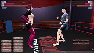 kinky hentai wrestling in fight club game ep 1