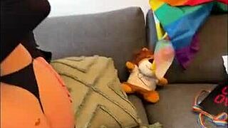 hot girlfriends fake photoshoot fun with porn director backstage