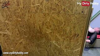 Big tits homemade videos with German amateurs in gloryhole fun