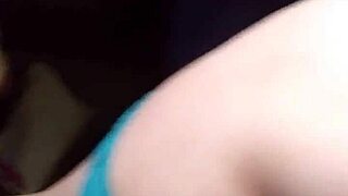 Married man pleases his nerdy wife by fingering her tight pussy and ass