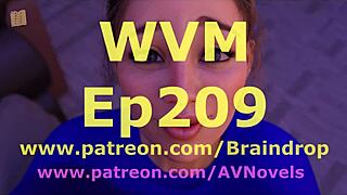 Wvm 209 Natalie Shows Off Amazing Big Boobs in Erotic Milf Game