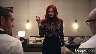 Wow, Maitland Ward delivers dark lessons to students!