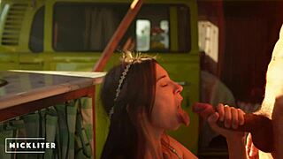 Relentless hippie fucked me for days at Woodstock festival.