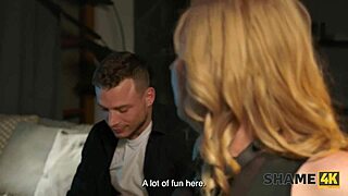 Kingesque性爱恐怖剧情，大胸金发女郎，太狂野了！