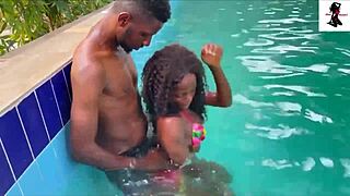 Hell Yeah! Boyfriend Drilled Me Hard After Our Swim Session