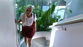 Vanessa Cage Deepthroats Young Man Meat