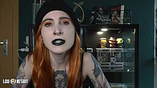 german reverse gangbang fantasy with lou nesbit and lia louise.