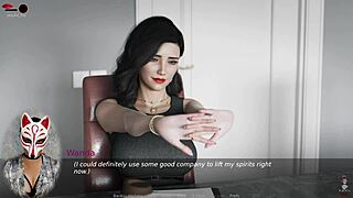 Ms. Denvers in torn stockings episode 20