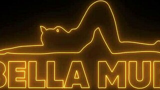 Bella mur in unusual poses