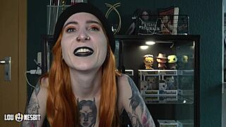 german reverse gangbang fantasy with lou nesbit and lia louise.