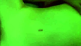 My tiny sophie got rubbed and filled with a hot internal load after dinner