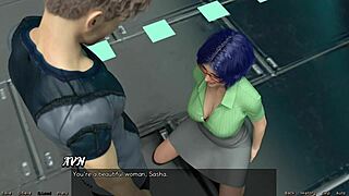 Beautiful anime babes get some space dick and a facial in Stranded in space 55