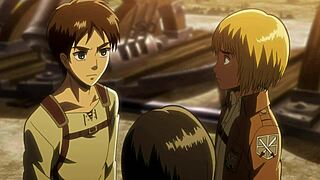 Detailed scenes from Attack on Titan episode 11 in full HD dub