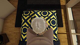 Friend's Mom Sucks Me Off In Hallway