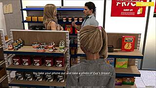 in rosewater manor 53, cute characters explore sexy adventures