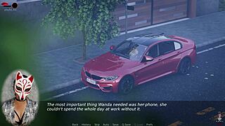 Ms. Denvers in torn stockings episode 20