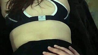 Feeling intense passion with my friend's boss in lingerie