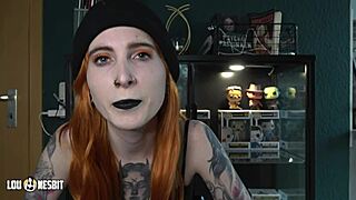 german reverse gangbang fantasy with lou nesbit and lia louise.