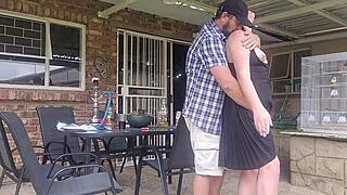 Married woman has sex with her neighbor while he is at work