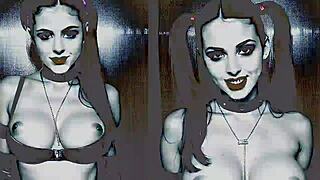 C23 robot whores throw a wild dystopian sex party with machine visuals