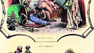 my secret life unfolds in vintage cartoon style