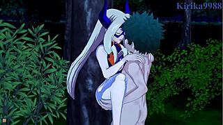 Tsuyu Asui And Mt Lady Fuck Izuku Midoriya