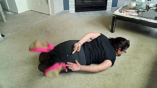 Mature Wife In Lingerie Faces Homemade Bdsm With Choking And Deepthroat