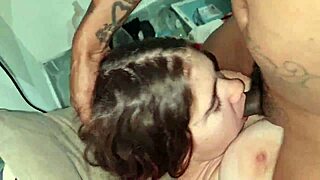 safada colegial skips class to get face-fucked hard