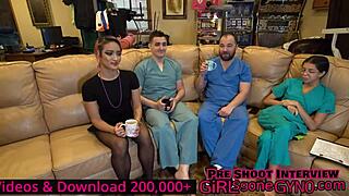 channy crossfire feels aroused during her 2022 checkup with the doctor