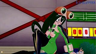 Tsuyu Asui And Mt Lady Fuck Izuku Midoriya