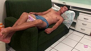 Slut Wakes Bastard For Intense Fucking And Cum