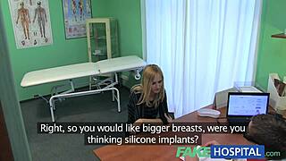 Hey doc, can we trade favors? Blonde Patient Asks