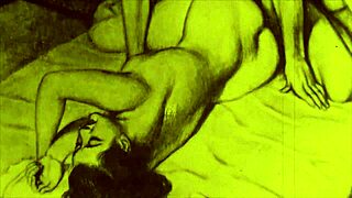 Vintage Comic Drawings Collection