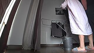 Cheating wife bangs her husband’s cousin in wild anal action