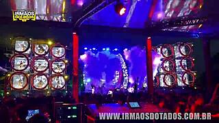 Latina ass in orgy party with monster cocks at gloryhole