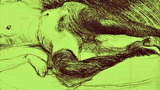 Vintage Comic Drawings Collection