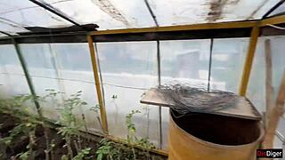 i asked farmer girl to show how she grows juicy fruits and vegetables outdoor ranch