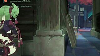 原神饥渴拉克里斯卡通舔屄