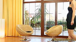 i cummed on the pee fetish whore after blowjob.